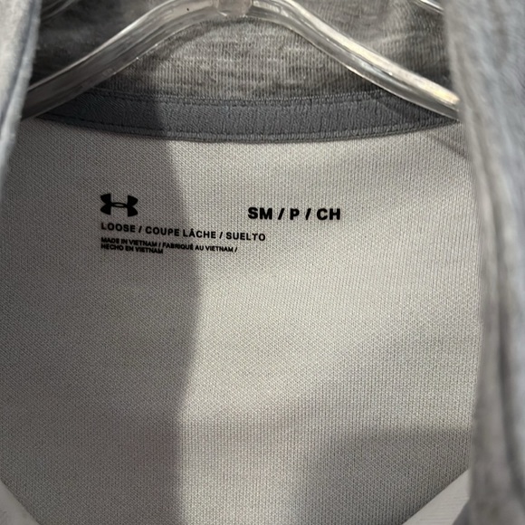 Notre Dame Fighting Irish Under Armour Gray Pullover Running Lightweight Size S - Picture 5 of 10